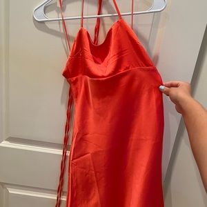 Satin dress